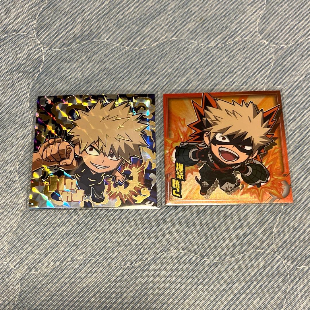 僕のヒーローアカデミア ウルトラシールウエハース 爆豪勝己 PUR N