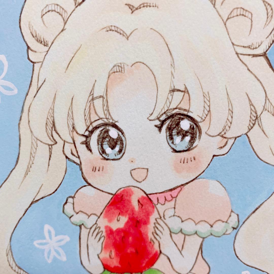 手描きイラスト セーラームーン 月野うさぎ ファンアート - メルカリ