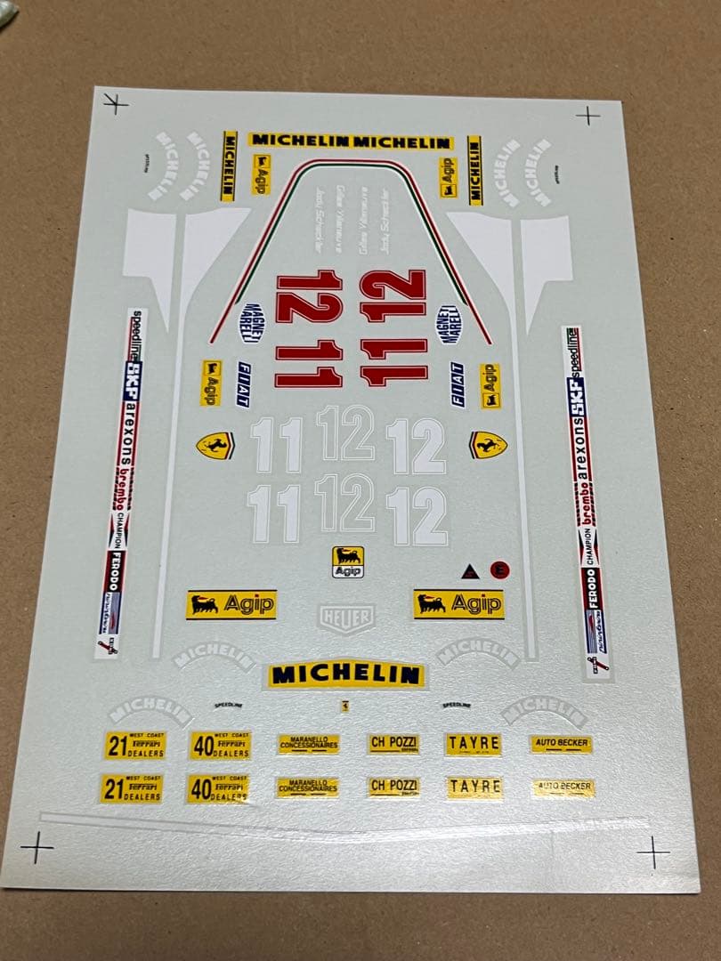 希少フェラーリ312T4 ,ジル・ビルニューヴ,1/24レジンキット - メルカリ