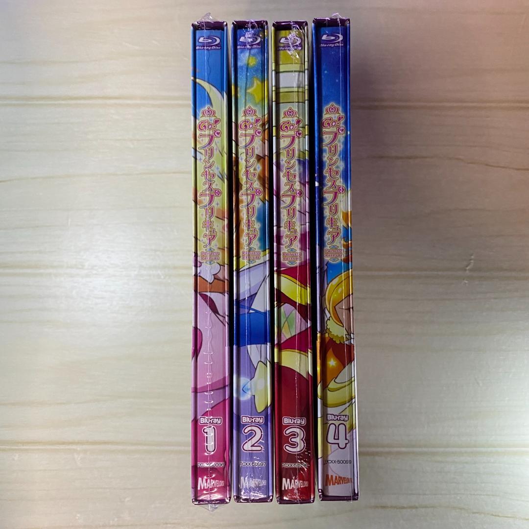 未開封】GO！プリンセスプリキュア ブルーレイ 4巻セット - メルカリ