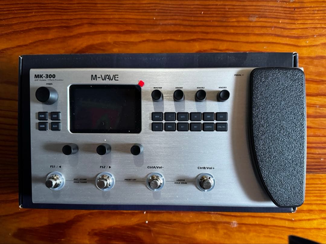M-vave MK-300 マルチエフェクター M-VAVE MK300 ギターマルチエフェクトプロセッサー | ANN ニューラル