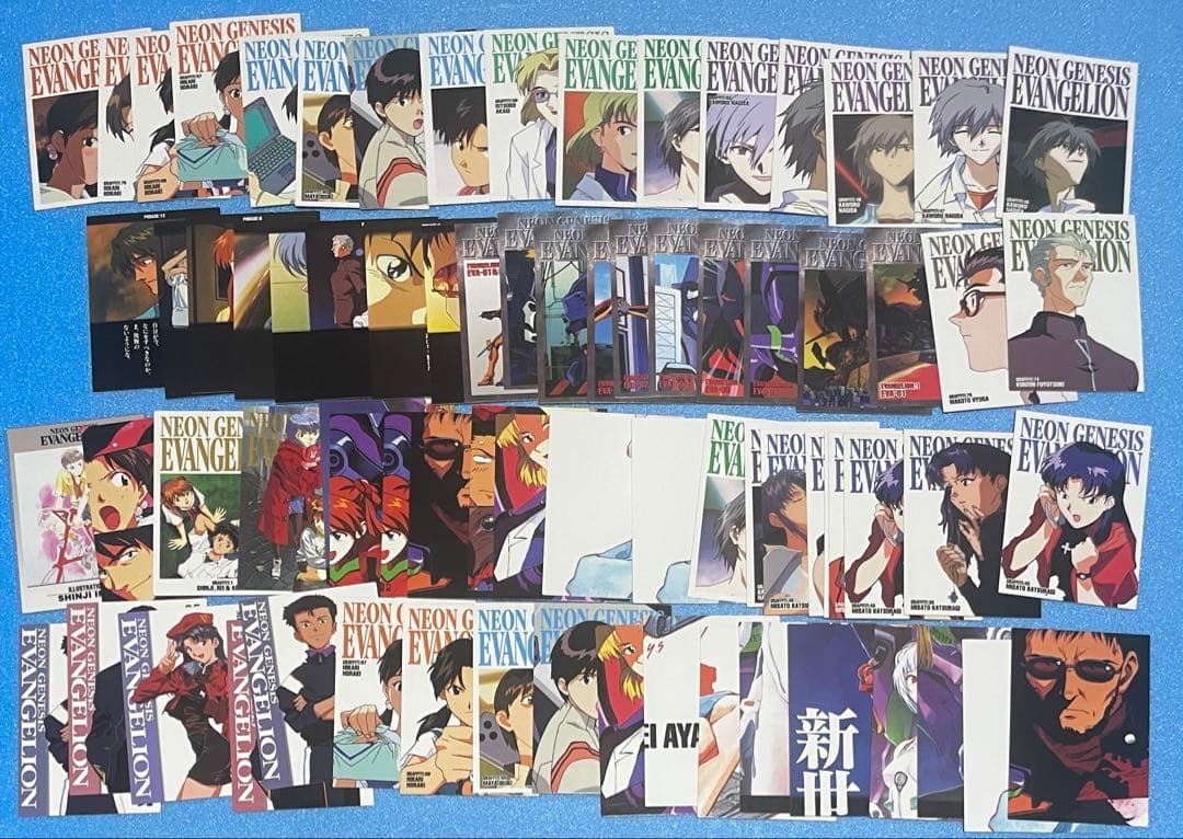 新世紀エヴァンゲリオン　全て初版　137枚　まとめ売り エヴァグッズ No.1551 バンダイ 新世紀エヴァンゲリオン カードダス 第