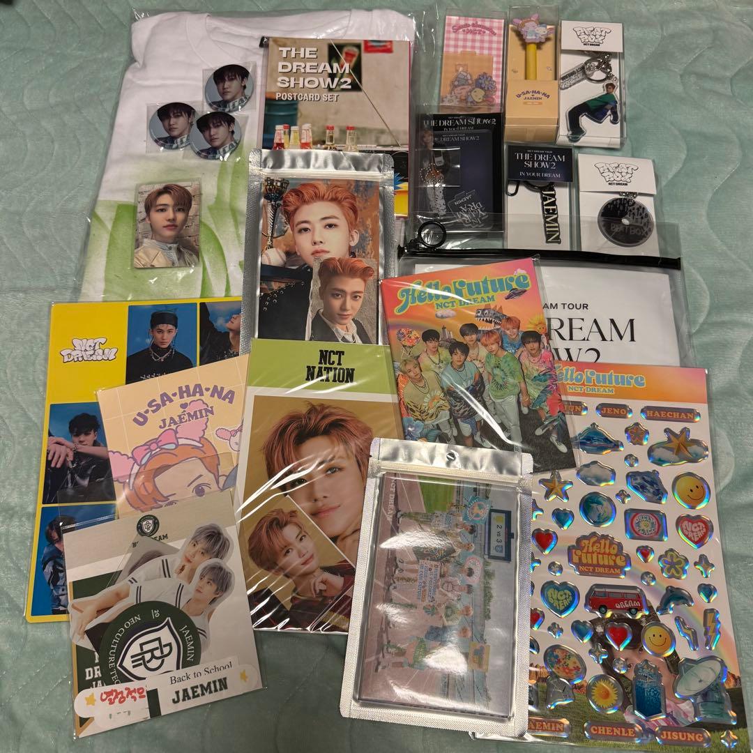ジェミン まとめ売り グッズ md トレカ Tシャツ nct dream 2026年最新】nctdream tシャツの人気アイテム - メルカリ
