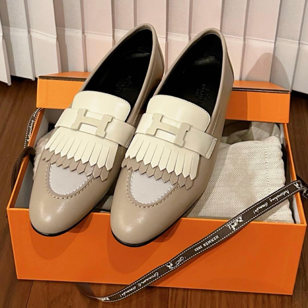 週末限定値下げ【新品未使用】エルメス　モカシンロワイヤル 38 HERMES 2026年最新】エルメスモカシンロワイヤルの人気アイテム - メルカリ