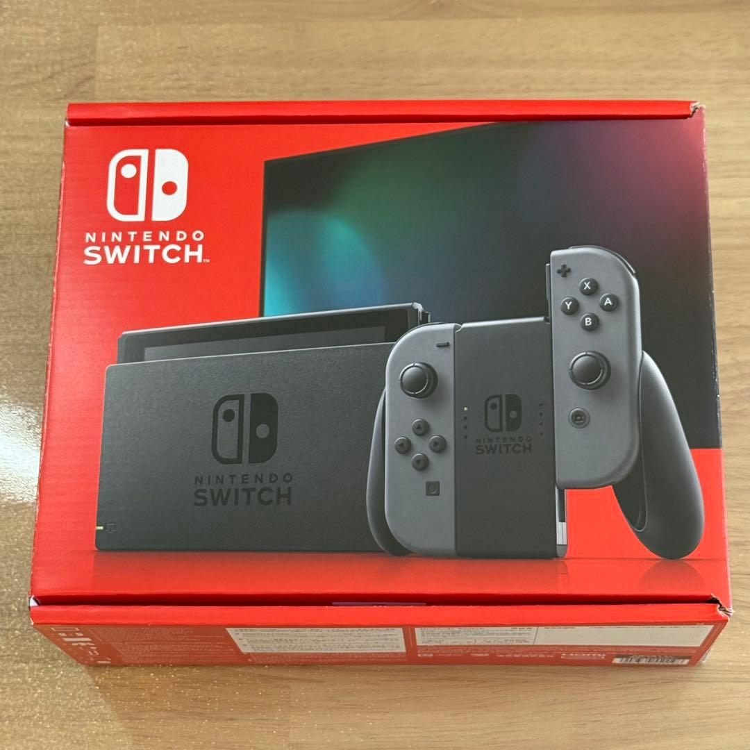 9-029 Switch 本体 新型 グレー 箱付き 9-029 Switch 本体 新型 グレー 箱付き 9-029 Switch 本体 新型 グレー