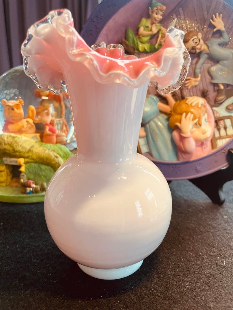 フェントン Fenton シルバークレスト バイオレット フラワーベース