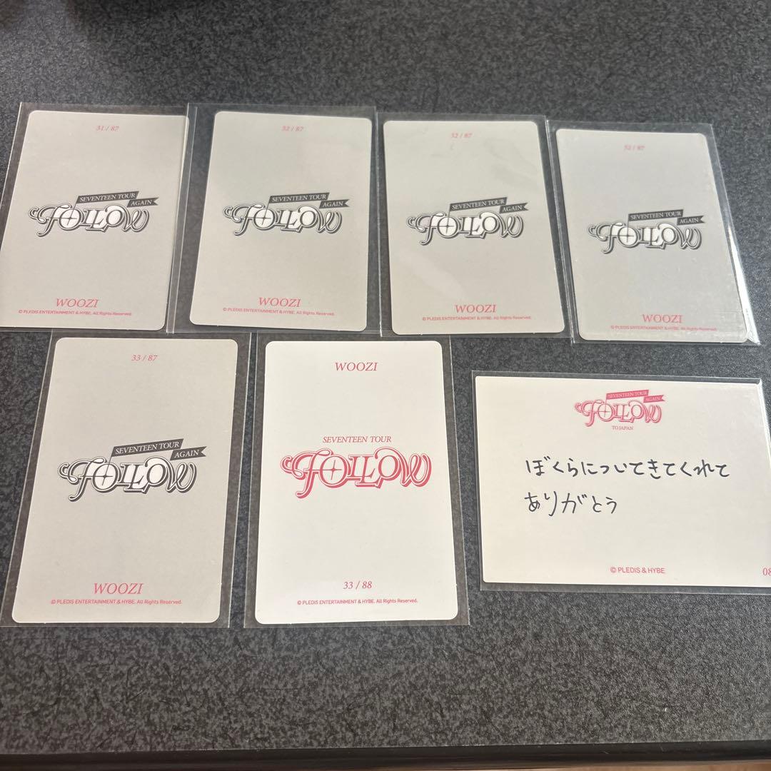 ウジ トレカ SEVENTEEN follow - メルカリ