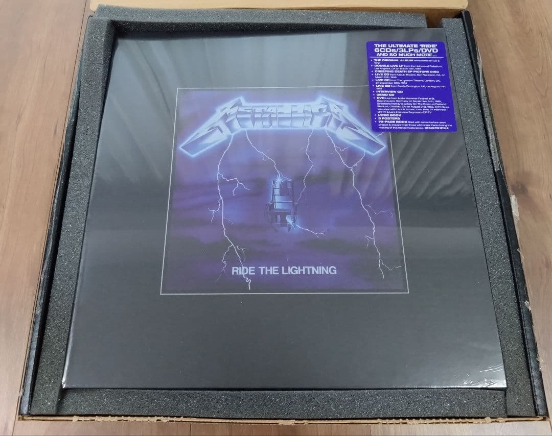 LLICA RIDE THE LIGHTNING LP DVD メタリカ Ride the Lightning (180 Gram Vinyl, Remastered) - Metallica - Life