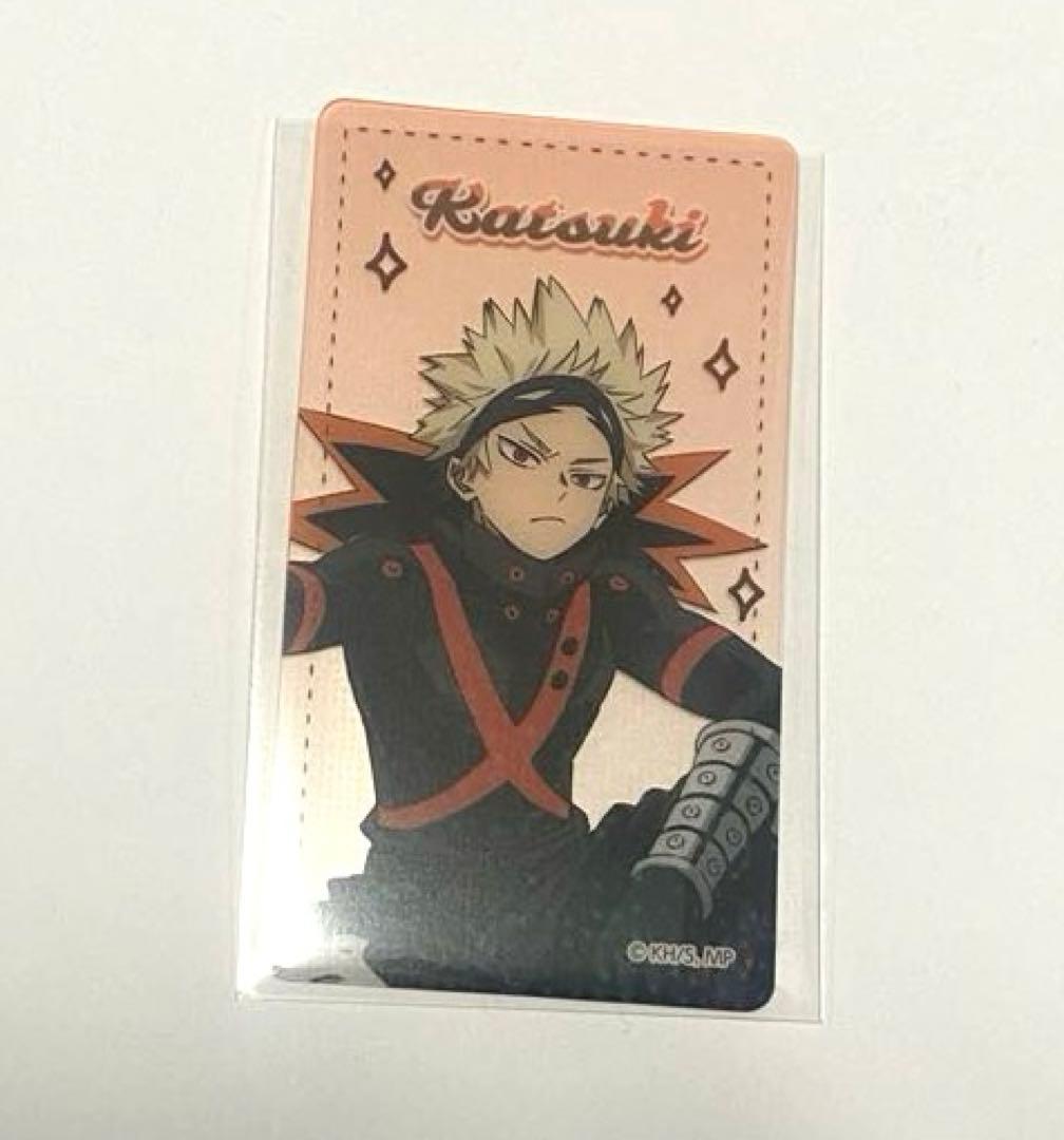 ヒロアカ オープンスクール クリアカード カップケーキ爆豪勝己 レア