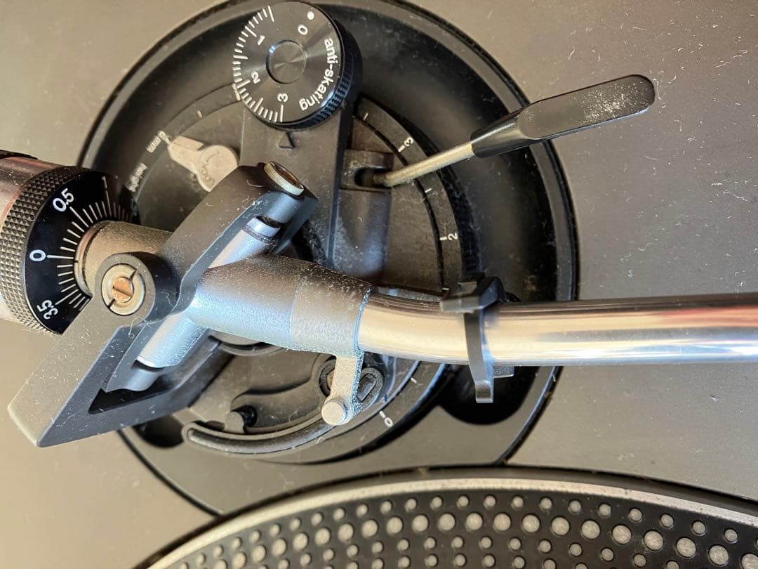 Technics SL-1200MK3 ターンテーブル針SHURE M44-7付 - メルカリ