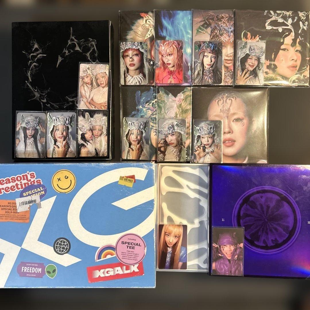 XG アルバム　セット売り 2026年1月23日(金)発売 1st Full Albumのタイトルが「THE CORE -核」に