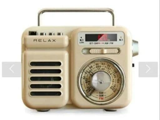 RELAX リラックス　マルチレトロラジオ ラジオ　レトロ 多機能防災ラジオ RELAX（リラックス） 公式限定色あり レビュー特典 マルチレトロラジオ