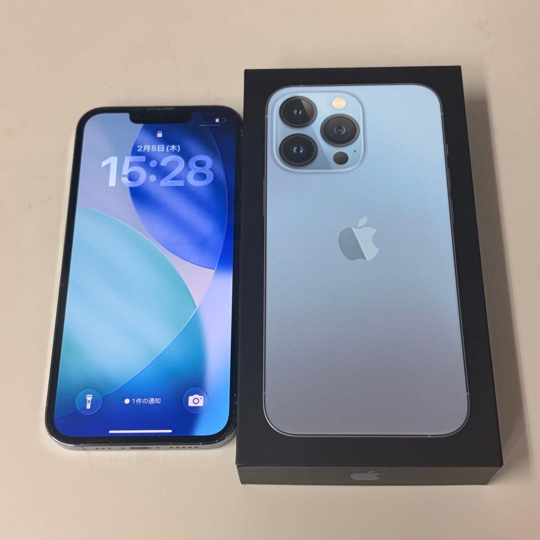 iPhone 13 Pro 128GB シエラブルー 箱付き Apple iPhone 13 Pro Max 128GB SIMフリー [シエラブルー] 価格比較