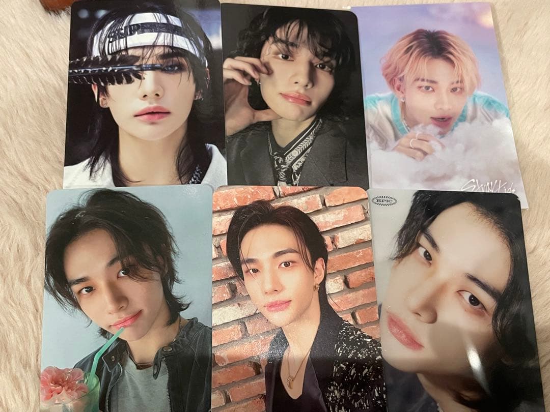 straykids ヒョンジン 過去トレカ ステッカー - メルカリ