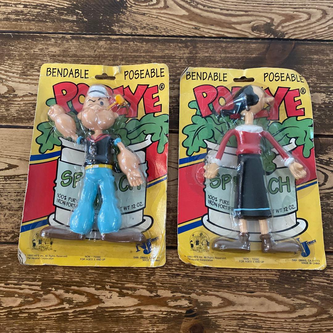 ポパイ オリーブ フィギュア POPEYE OLIVE 1993年 レトロ - メルカリ
