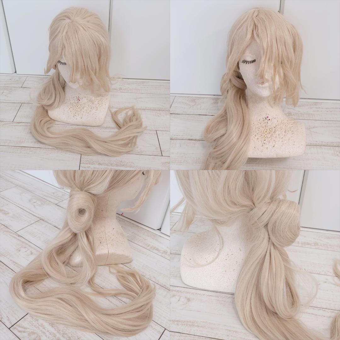 刀剣乱舞 今剣 通常 正装 戦闘衣装＋ウィッグ＋靴（一本下駄） M