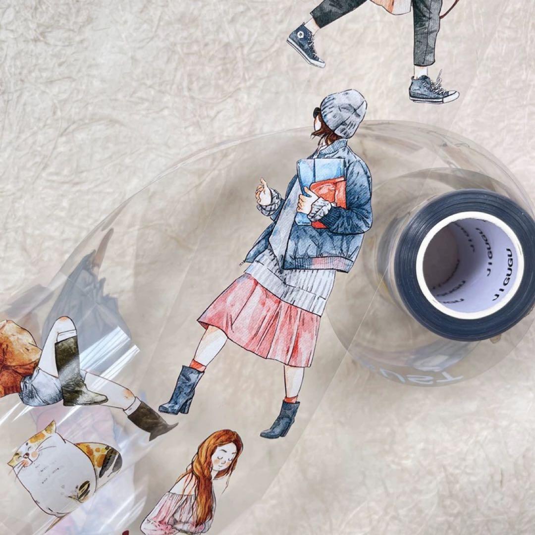 新品 DINGDING 26随筆 PET霧面型抜きタイプマスキングテープ10m - メルカリ