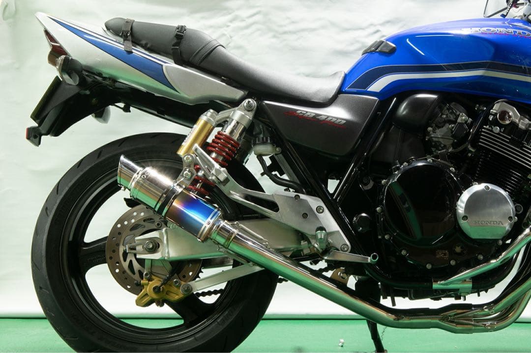CB400SF NC39 LCI製 チタン フルエキ マフラー 希少 - メルカリ