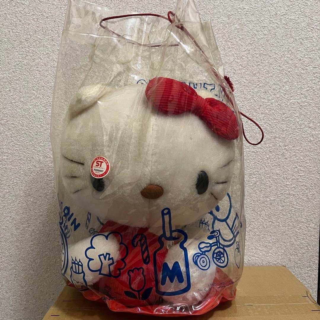 特価‼️ 【激レア】 キティちゃん ぬいぐるみ 初代 レトロ 1975年