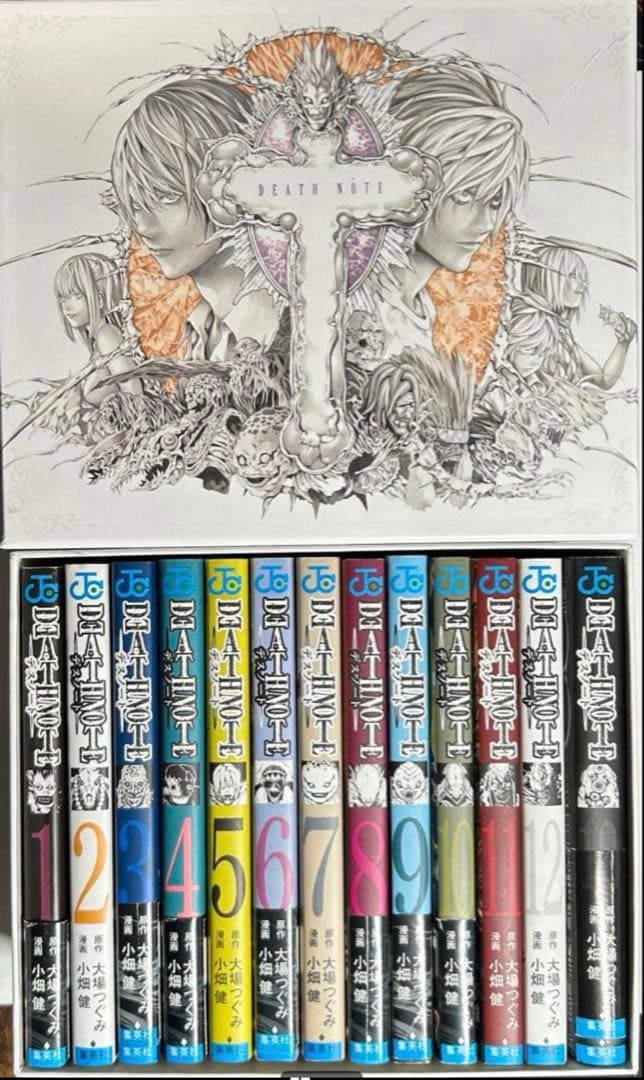 收藏品】デスノート DEATHNOTE 全巻セット 全巻初版 全巻初版帯付き