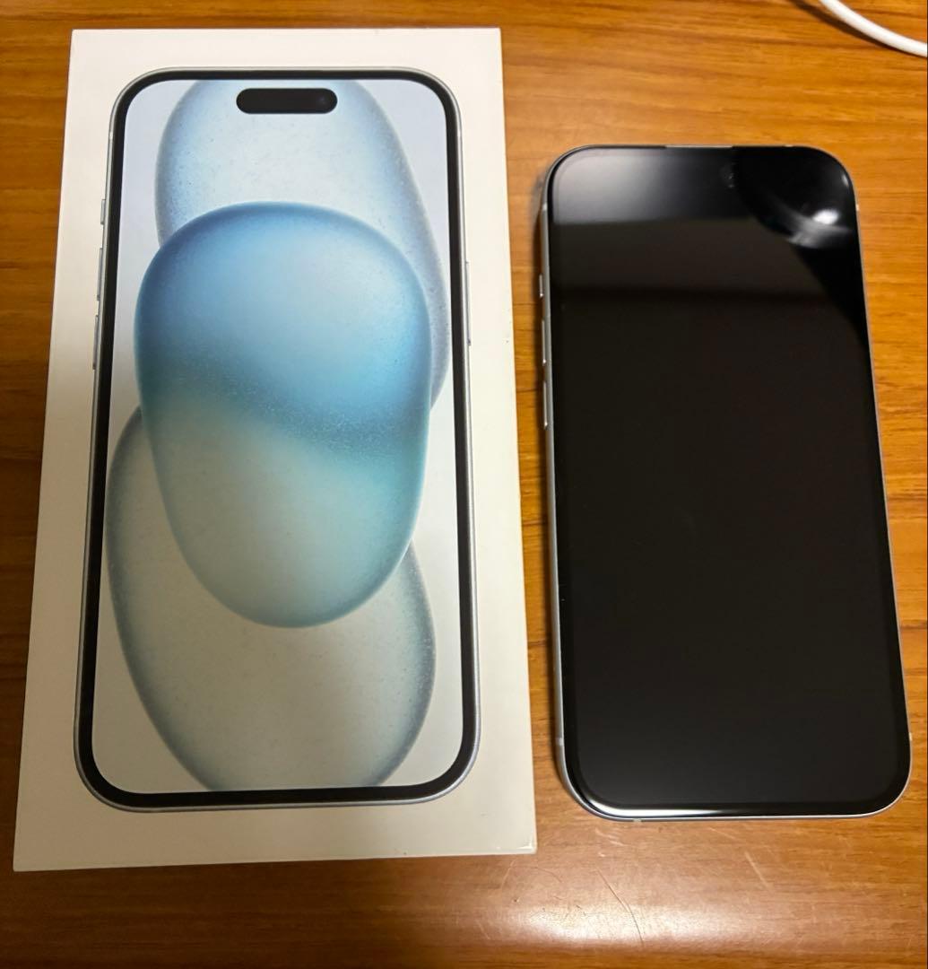 iPhone15 256GB ブルー　simフリー iPhone 15 256GB - ブルー（SIMフリー）[整備済製品] - Apple（日本）