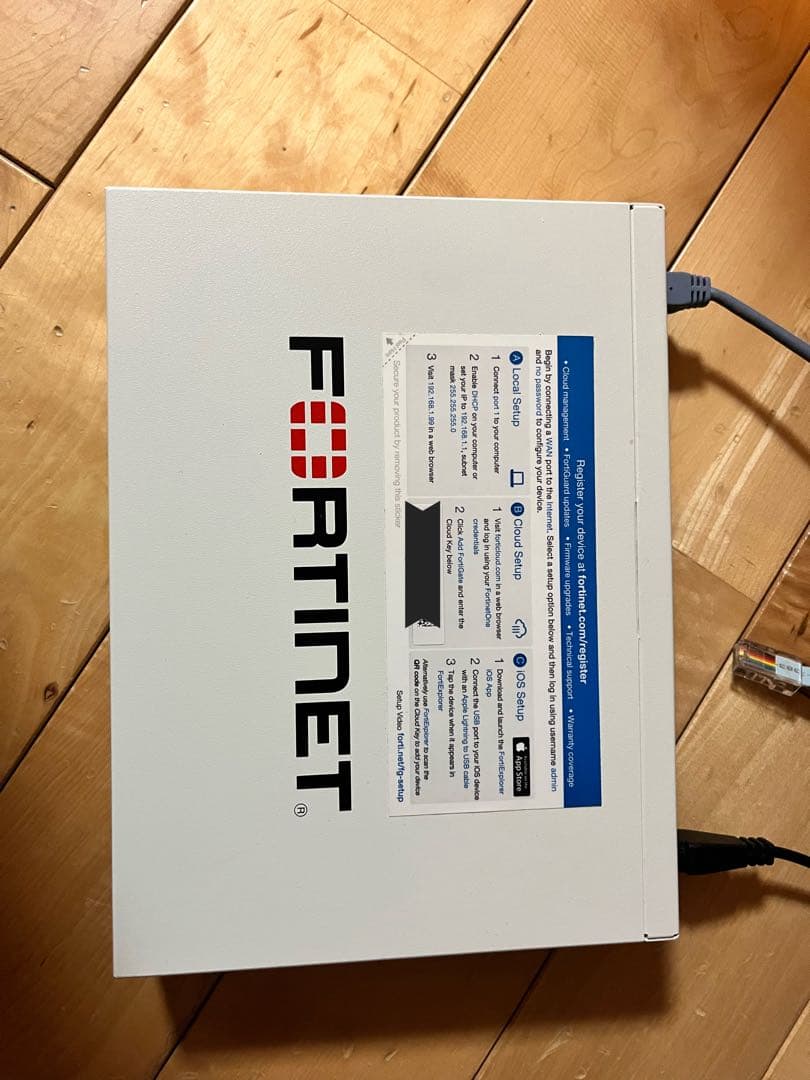 ルーター・ネットワーク機器 FortiGate 60F Fortinet UTM Amazon.com: FORTINET Ruggedized FortiGateRugged-60F Network