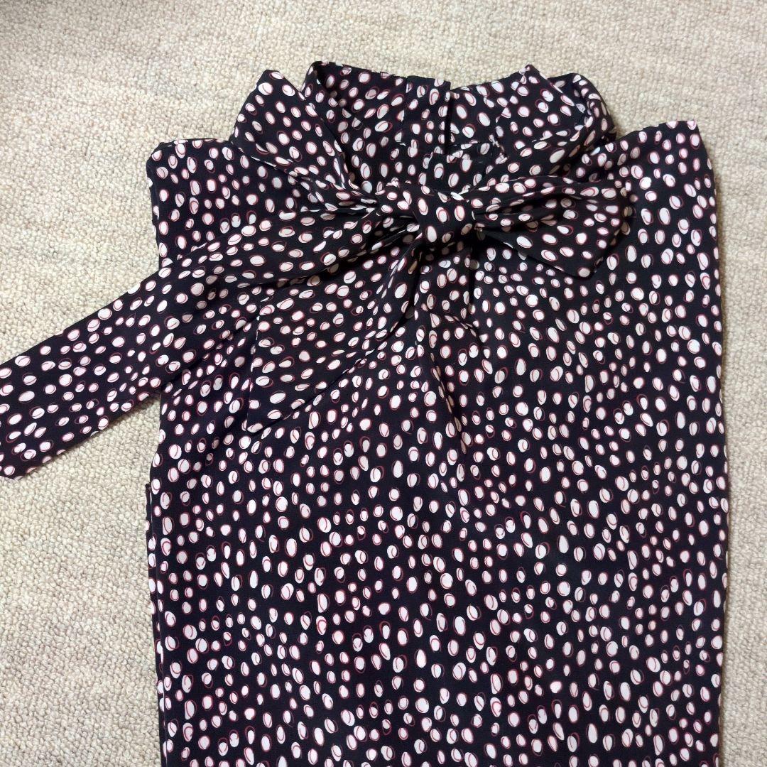 みぃさま☆soejuソージュ＊レオパード柄ボウタイブラウス