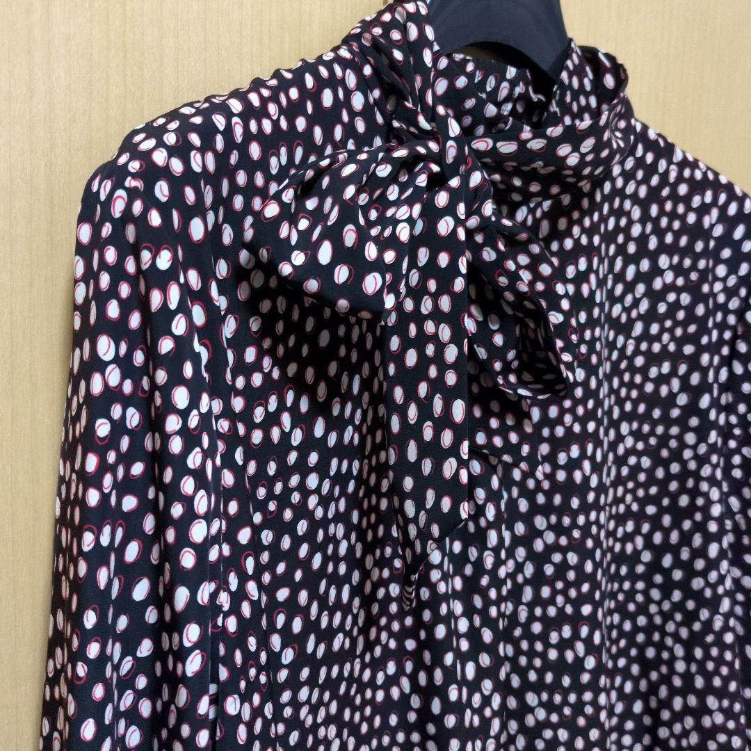 みぃさま☆soejuソージュ＊レオパード柄ボウタイブラウス