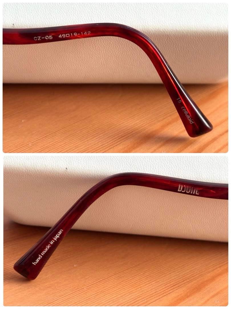 DJUAL】CZ-05 セルロイド製クラシックフレーム（ハンドメイド／日本製