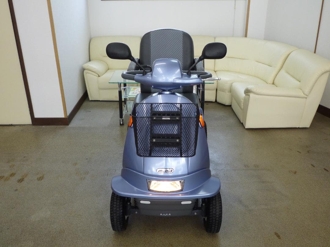 ほぼ全国送込 極上美車マイピアBT40 後ろカゴ杖入付 電動四輪