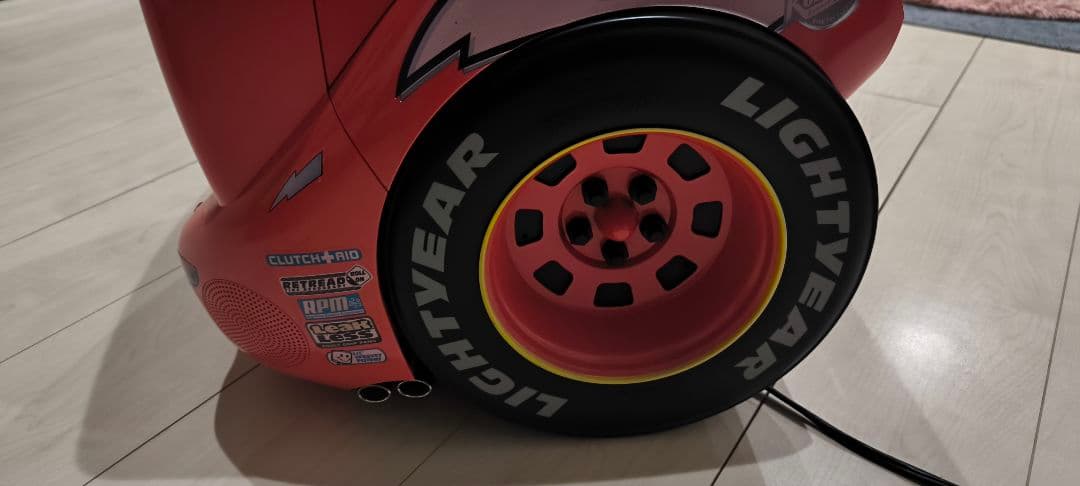 カーズ ブラウン管型テレビ DVDプレイヤー付き 動作未確認 インテリア