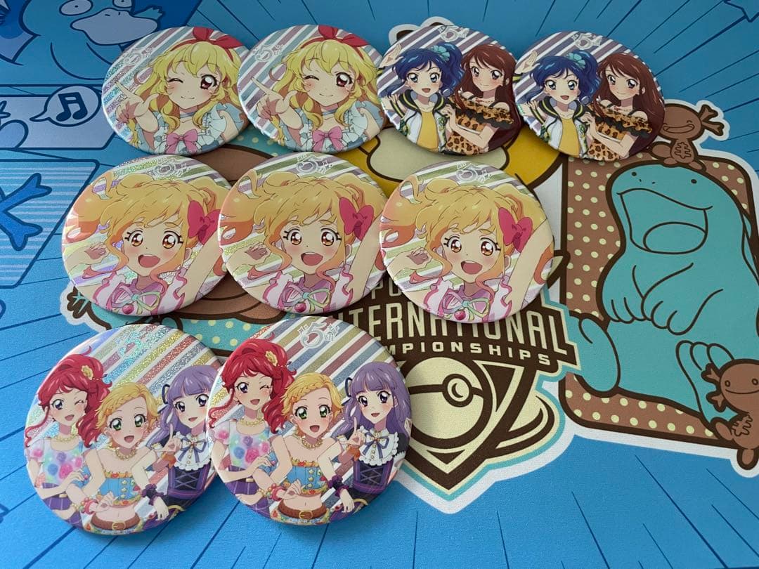 アイカツ 5th FES グリッター缶バッジ アイカツ 5th フェスグリッター缶バッジ全11種コンプリートセット