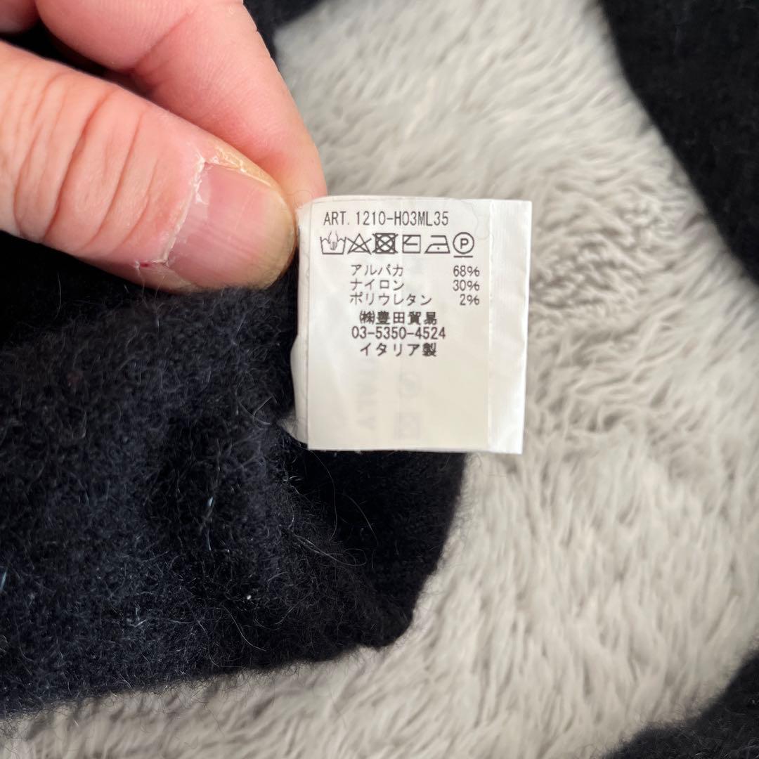 フィリッポデローレンティス ベビーアルパカ ニットパーカー - メルカリ