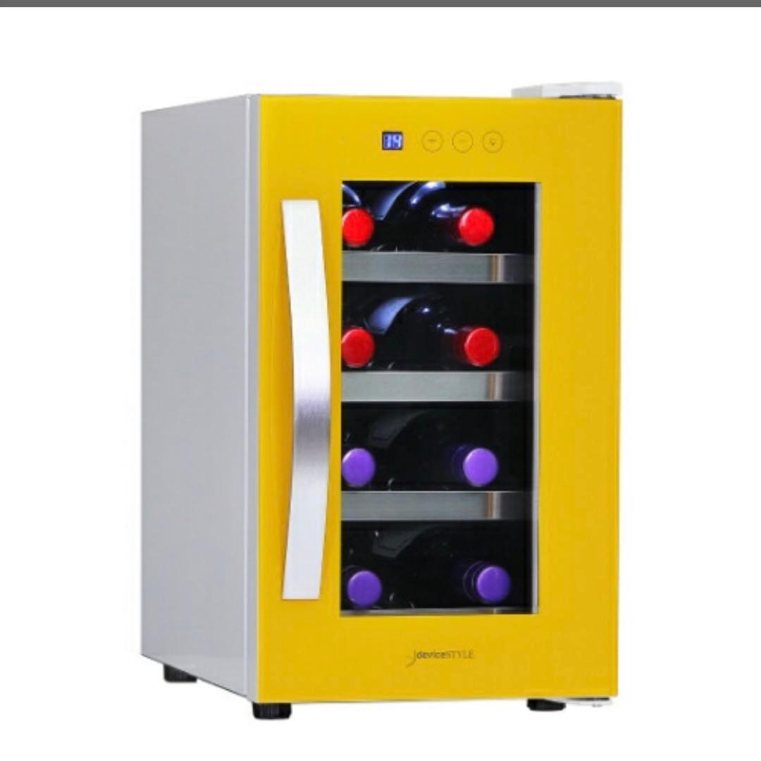 新品　デバイスタイルDeviceStyle ワインセラー CE-8W-Y 8本用 デバイスタイル8本収納セラー（CE8W） ブラック | ワイン通販なら