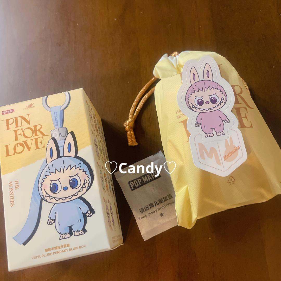 ラブブ イニシャル M ぬいぐるみ アルファベット Labubu 【正規品