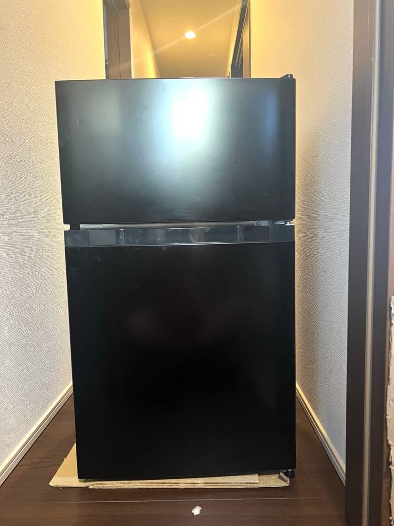 IRISOHYAMA 冷蔵庫 87L 2024年式 PRC-B092D-B 冷蔵庫 87L 2ドア PRC-B092D-W