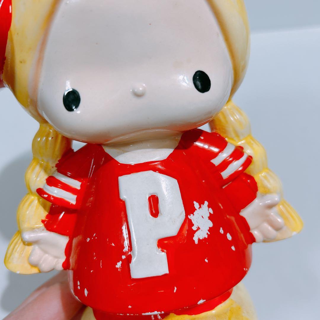 サンリオ パティちゃん 貯金箱 陶器 昭和レトロ パティ＆ジミー - メルカリ