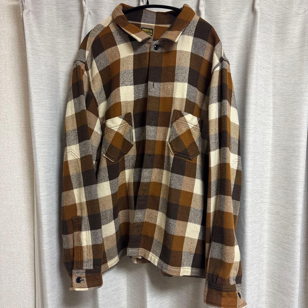 (セール)tenderloin ブロックチェックシャツ　ジャケット TENDERLOIN(テンダーロイン) BUFFALO SHT JKTチェックシャツジャケット