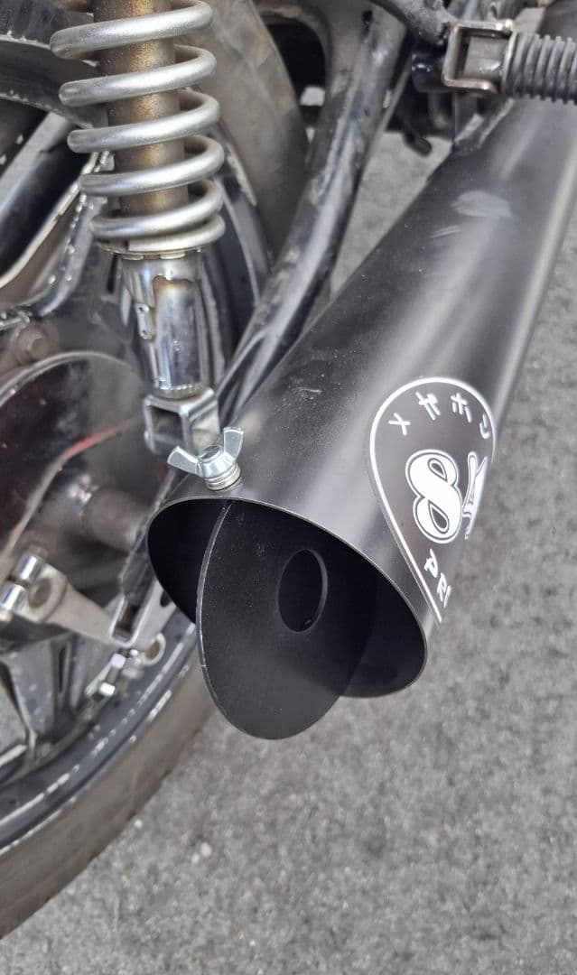 バブ ホーク初期ヤシメガ ヤシメガ2、AGメガホンマフラーフタ - メルカリ