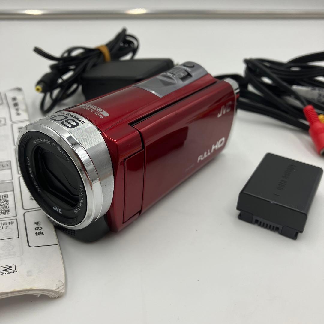 JVC ケンウッド ビデオカメラ GZ-HM133-R - メルカリ