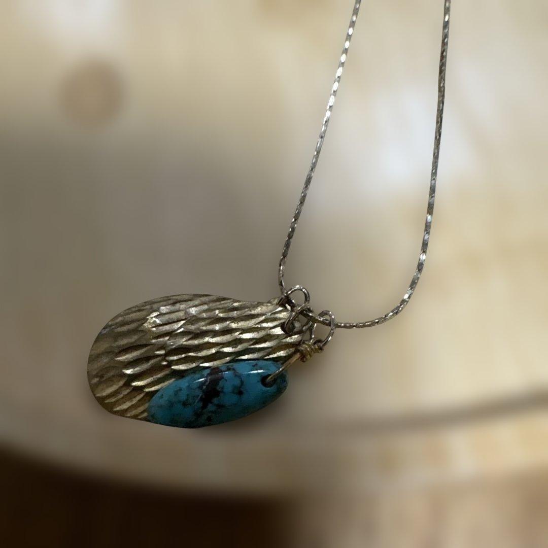 Alex and Ani ネックレス ターコイズ付き プラステ - メルカリ