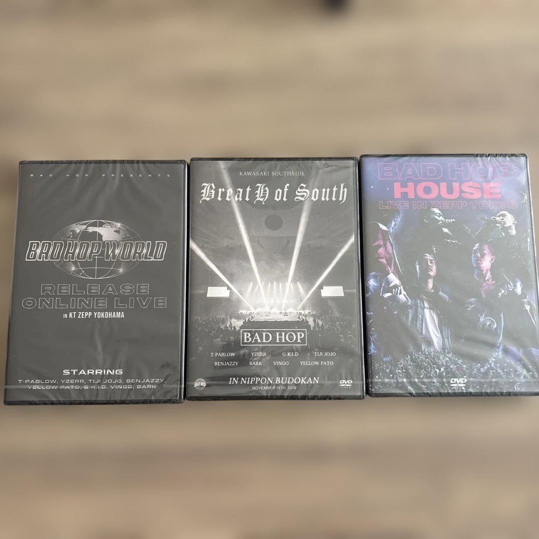 新品フィルム付き！BAD HOP DVD3枚セット BAD HOP THE LAST EDITION SPECIAL LIMITED SET(3,000部限定) – BAD