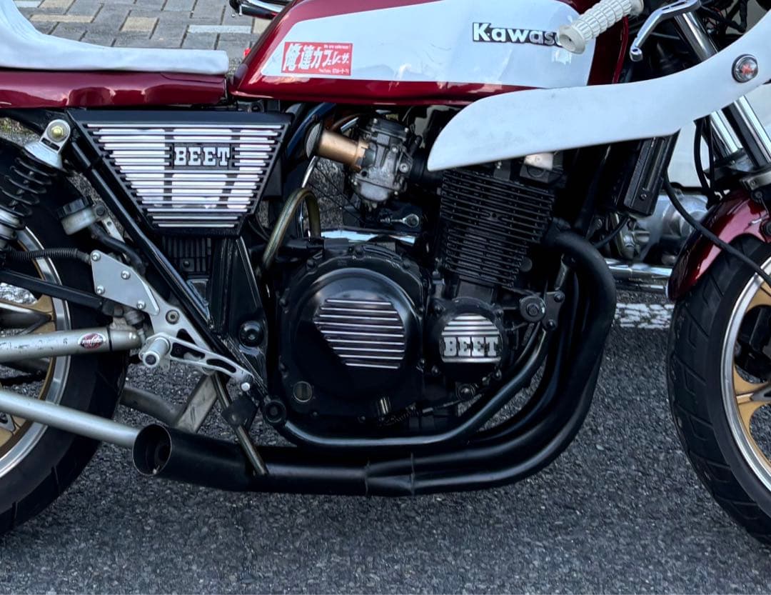 おやすみ様専用。【値下げ可能！】ZRX400 ショート管 腹下管 - メルカリ