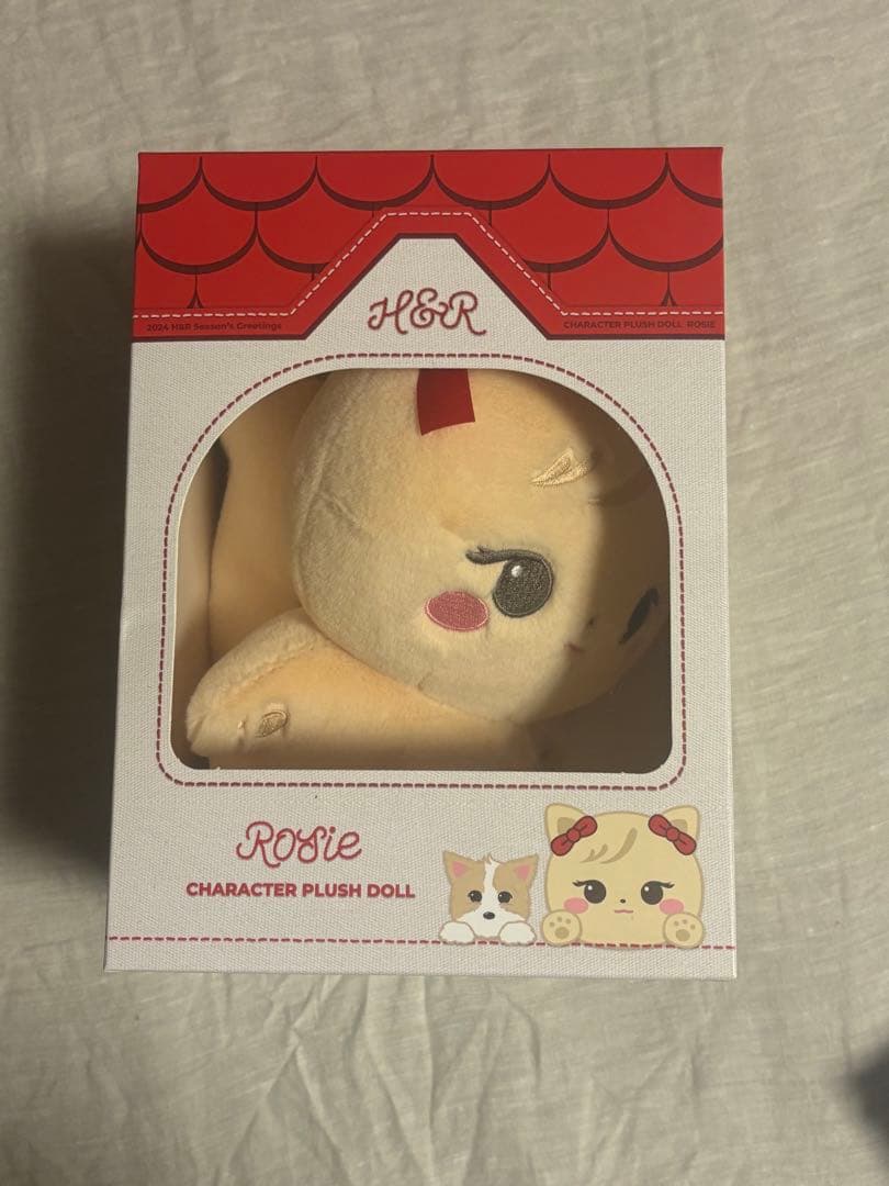 Blackpink ロゼ ぬいぐるみ　Hank & Rose 2024 rose Blackpink ロゼ ぬいぐるみ Hank & Rose 2024 rose - メルカリ