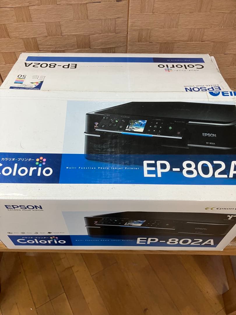 ジャンク品】EPSON エプソンEP802A 自動両面印刷ユニット付属 - メルカリ