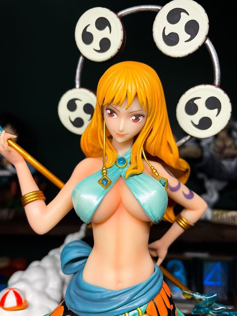 ONE PIECE エネルコス ナミ フィギュア ガレージキット - メルカリ