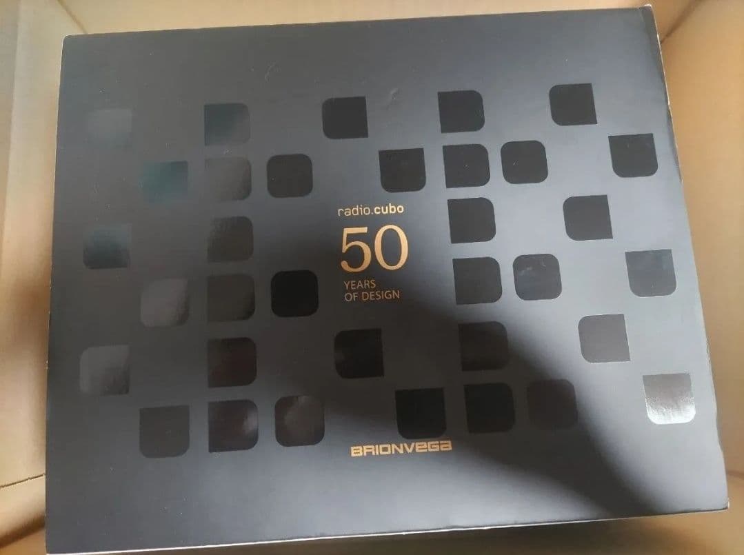 未使用に近い・希少】ブリオンベガ radio.cubo 50周年記念モデル