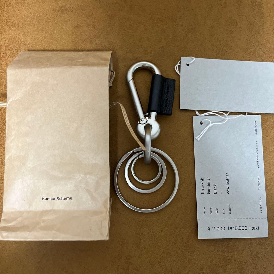 Hender Scheme☆キーリング キーホルダー カラビナ Hender Scheme（エンダースキーマ） メンズ レディース karabiner