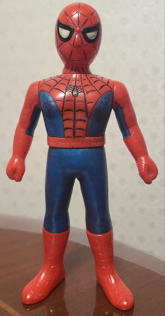 ポピー スパイダーマン 東映版 ソフビ フィギュア Mサイズ 1978 - メルカリ