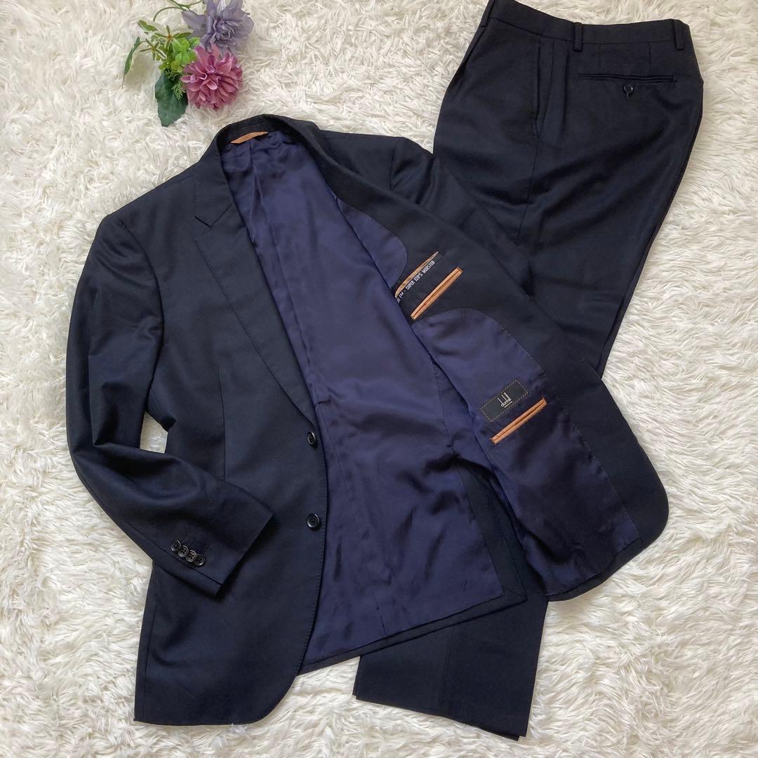 dunhill ROTUSTAMY カシミヤ混 ウール120 スーツ A6 - メルカリ